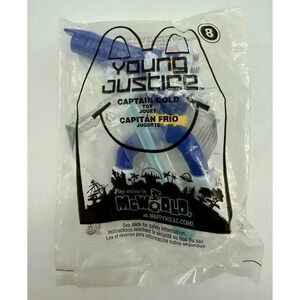 Captain Cold #8 DC Young Justice Figure‎ 2011 McDonalds Happy Meal Toy Sealed